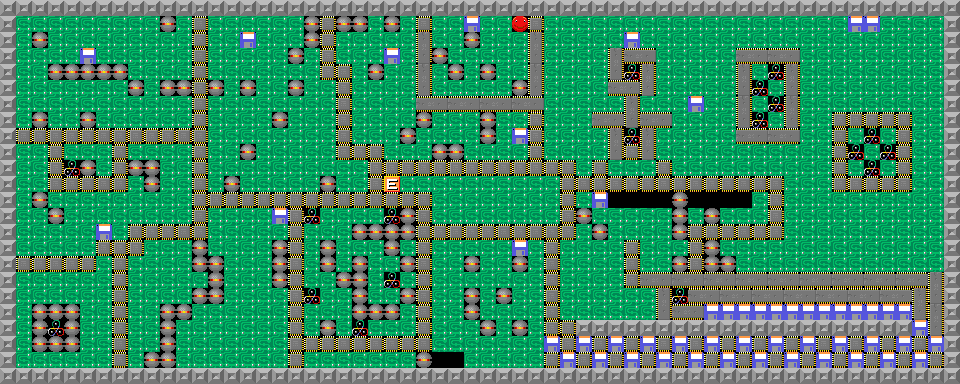 Map of level 43