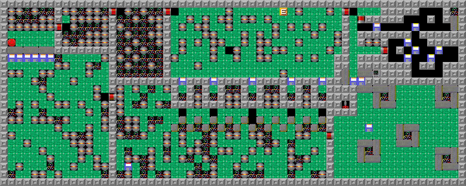 Map of level 72