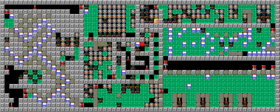 Map of level 73