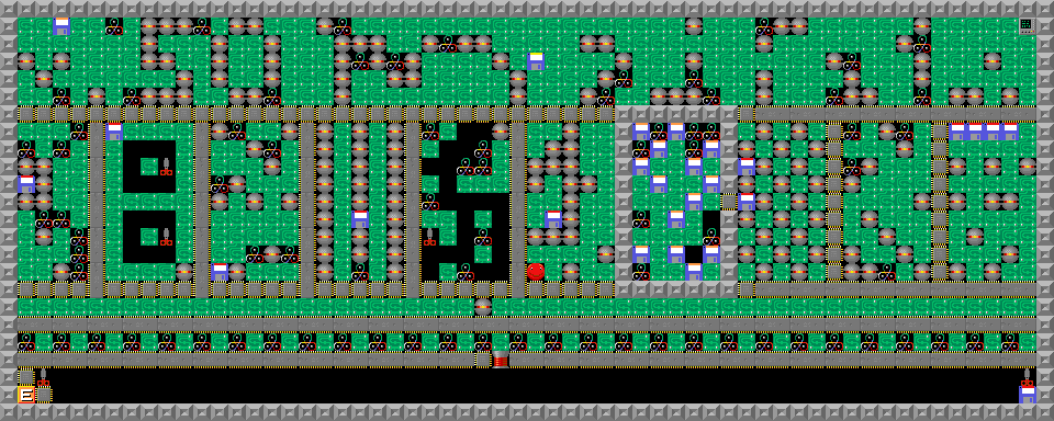 Map of level 75
