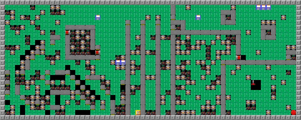 Map of level 77
