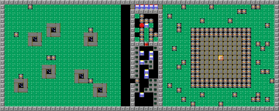Map of level 86