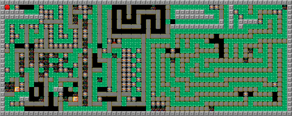Map of level 87