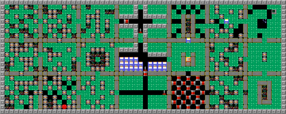 Map of level 92