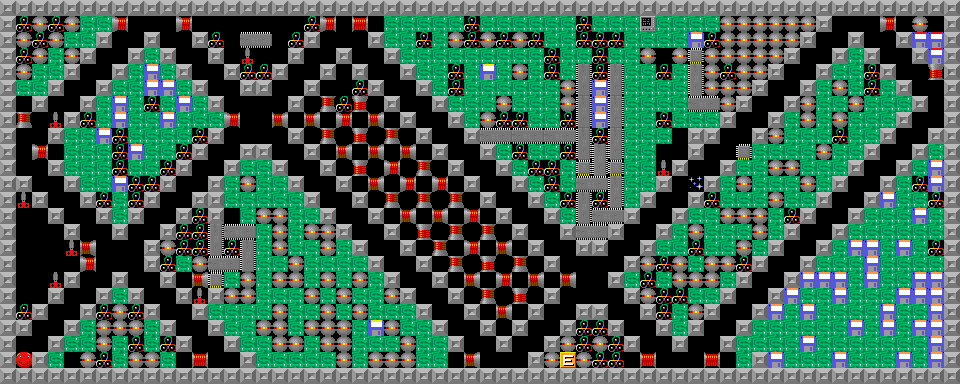 Map of level 98