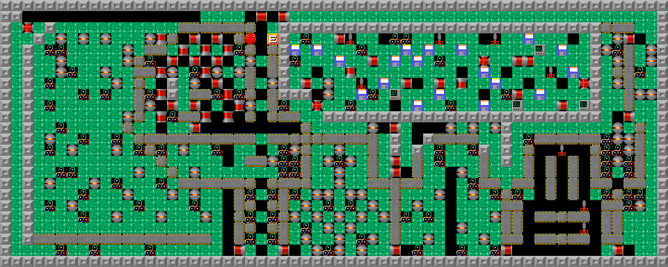 Map of level 101