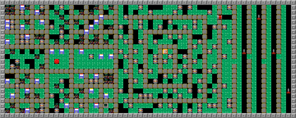 Map of level 103