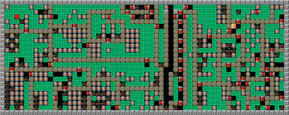Map of level 107