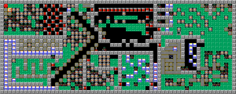Map of level 108